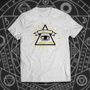 Illuminati Sleepy Third Eye Tee